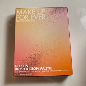 Makeup Forever Lip & Cheek Palette — Pink, Coral, Peach, Orange, Red